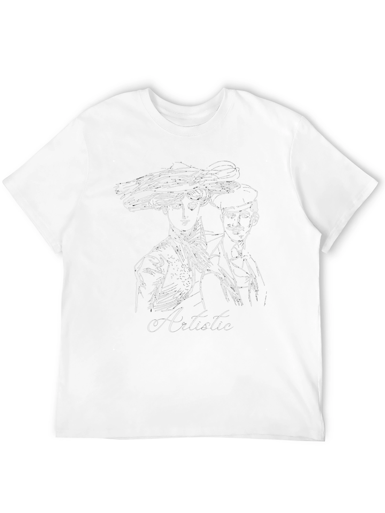 Artistic Sketch Graphic Tee
