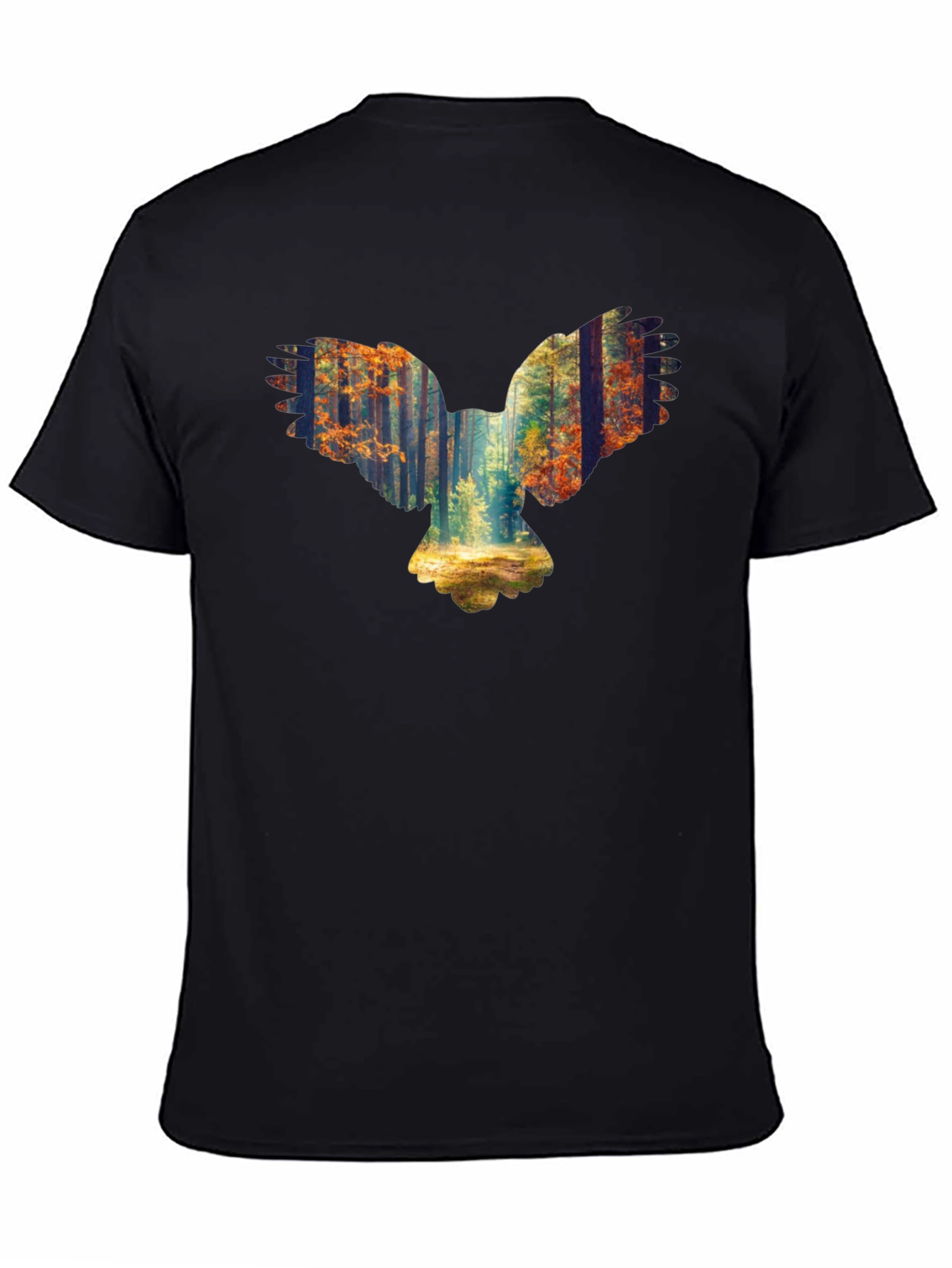 Forest Owl Graphic Tee - Nature Inspired Design
