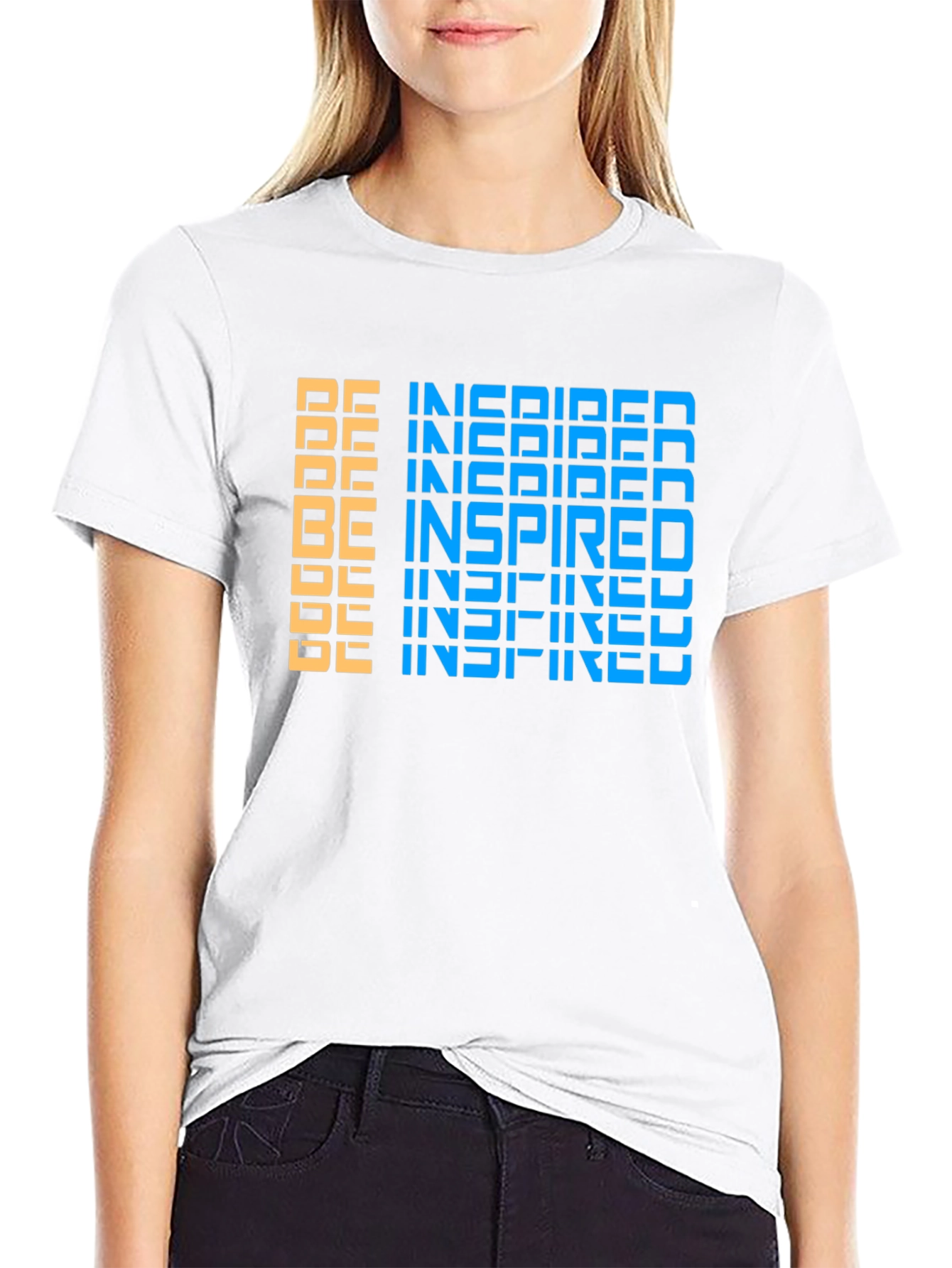 Be Inspired Graphic Tee - Motivational Design