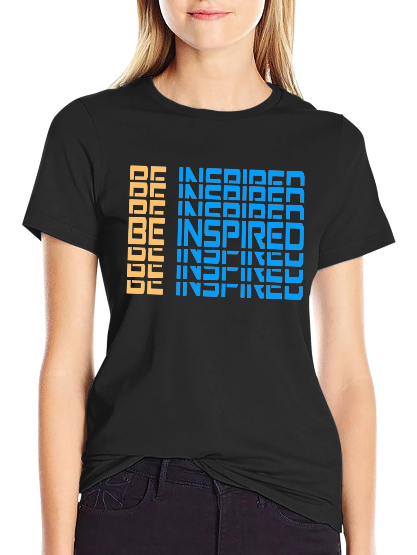 Be Inspired Graphic Tee - Motivational Design