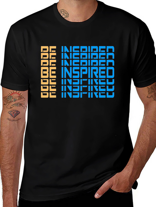 Be Inspired Graphic Tee - Motivational Design