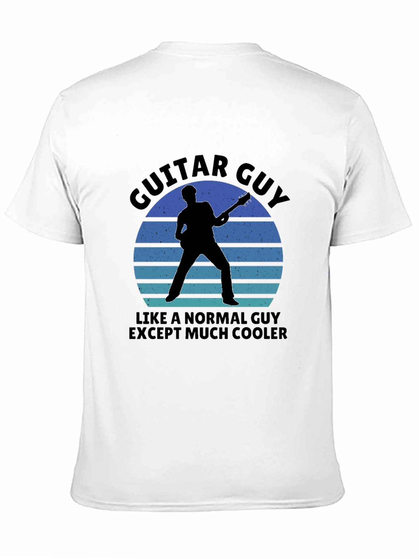 Guitar Guy Graphic T-Shirt - Cool Musician Tee