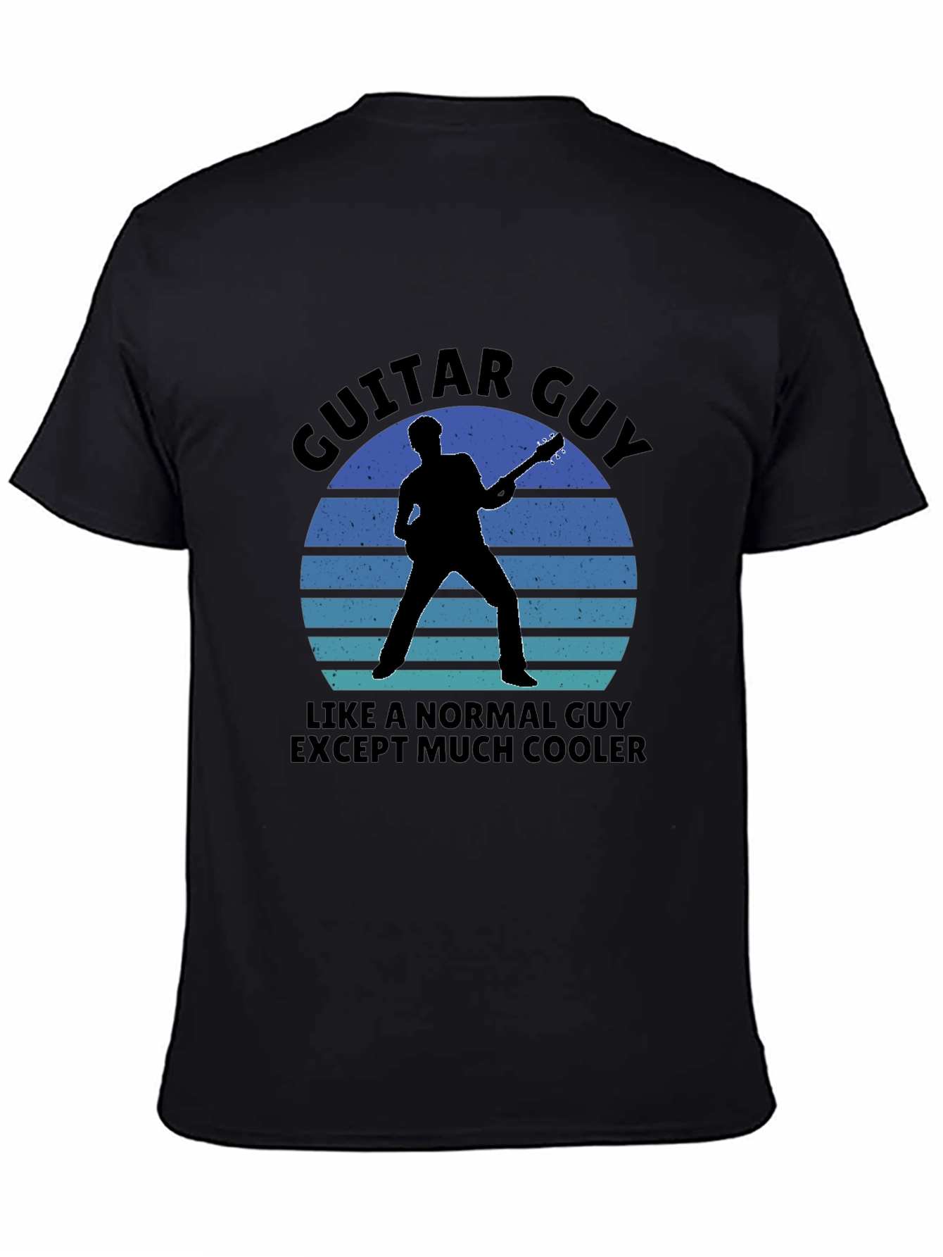 Guitar Guy Graphic T-Shirt - Cool Musician Tee
