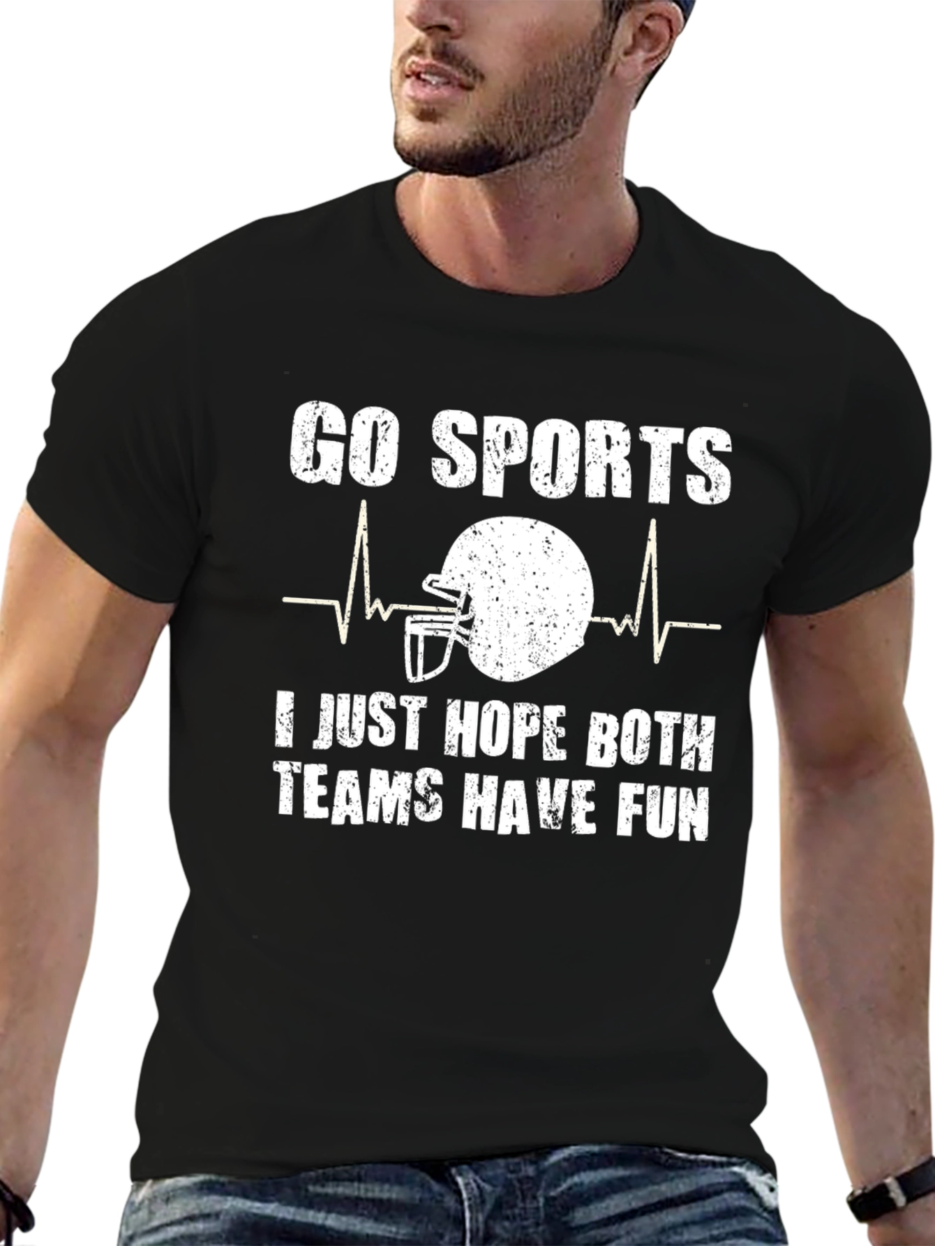 Go Sports T-Shirt - Funny Football Tee