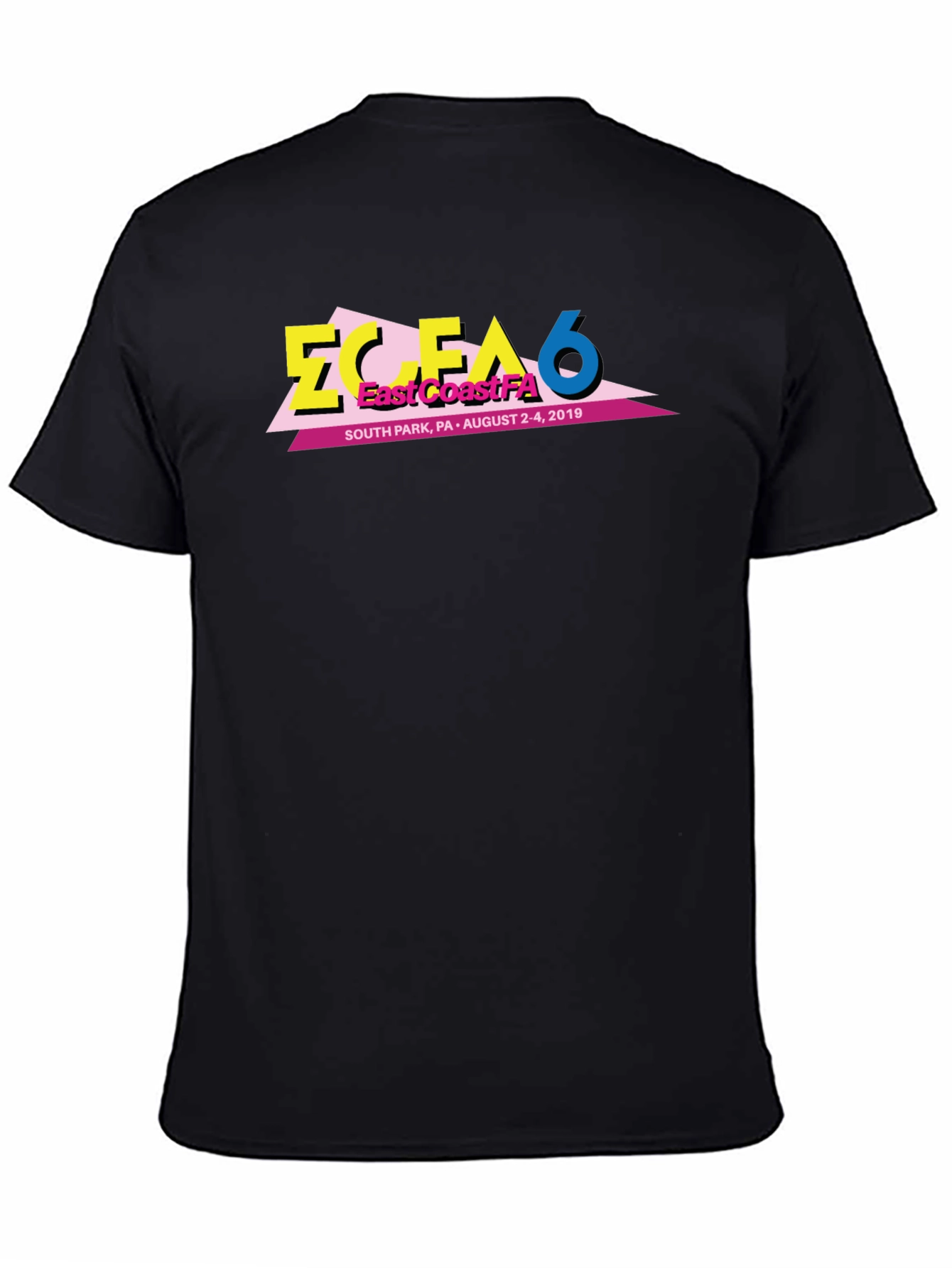 EastCoastFA 6 Black T-Shirt