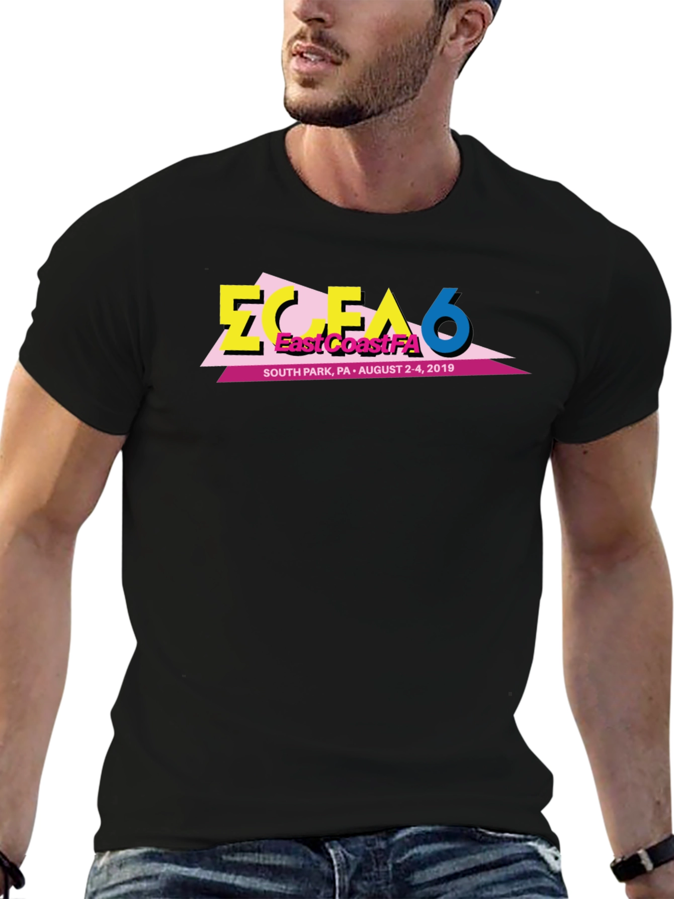 EastCoastFA 6 Black T-Shirt