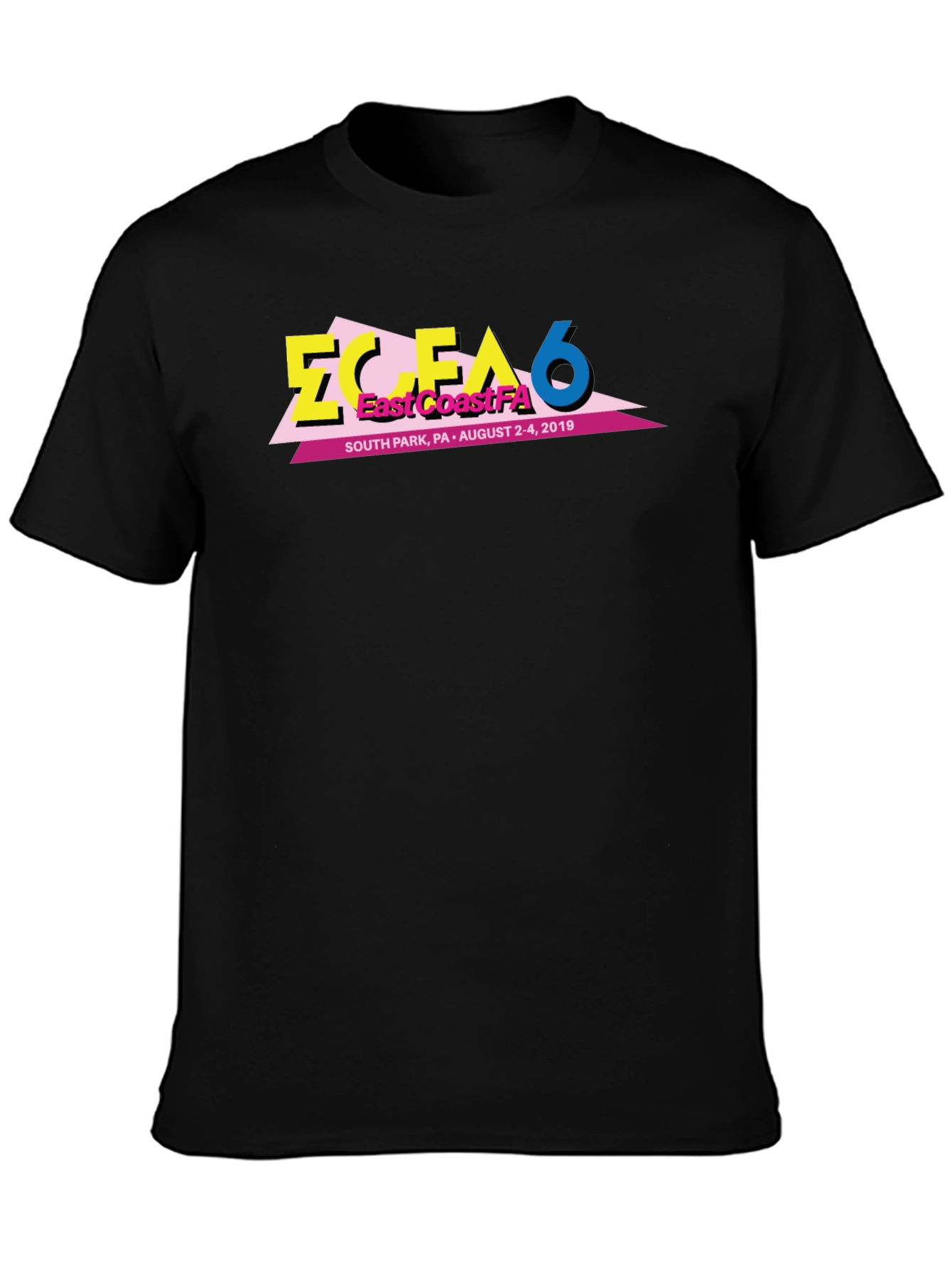 EastCoastFA 6 Black T-Shirt
