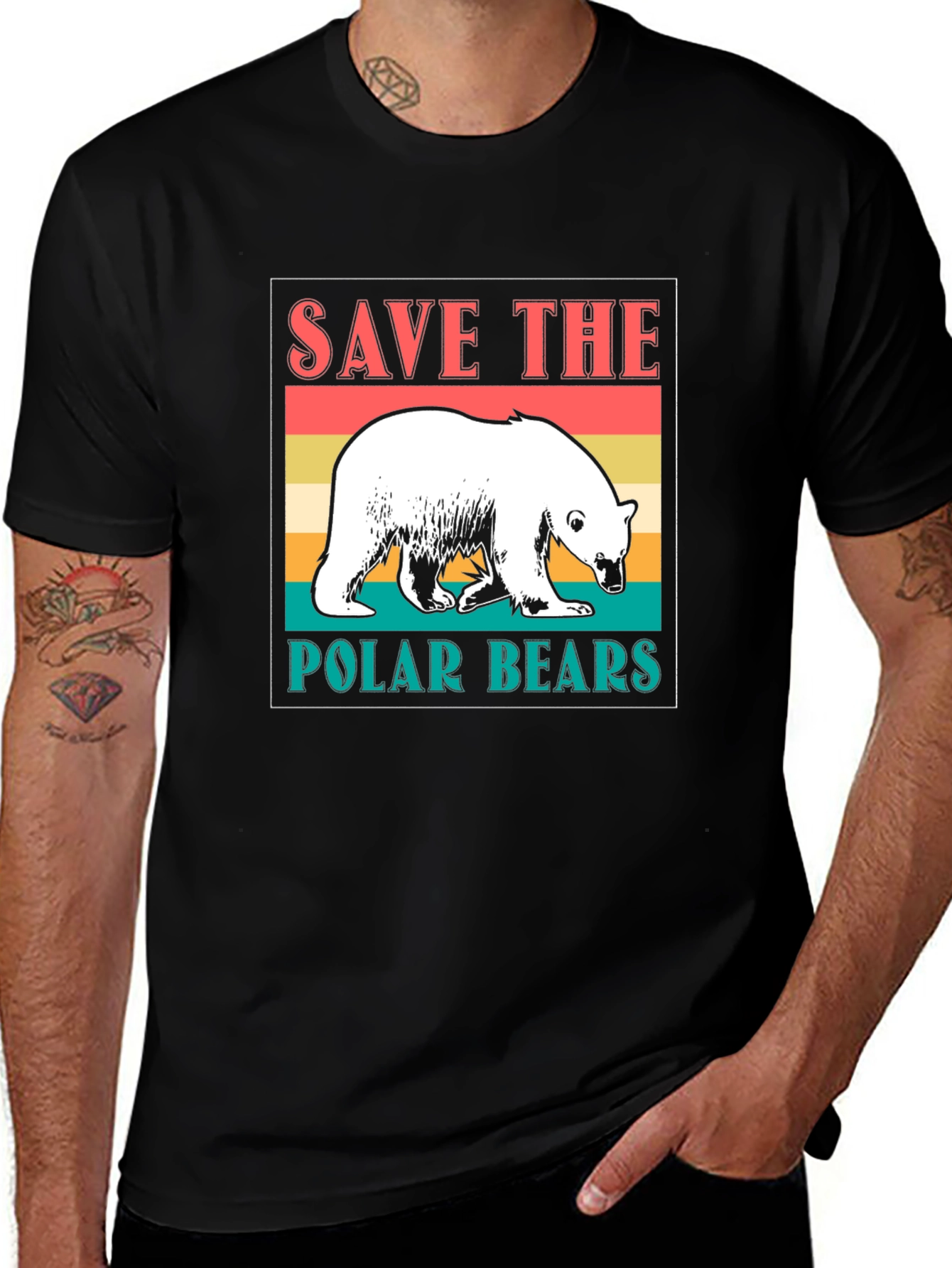 Save the Polar Bears Graphic Tee
