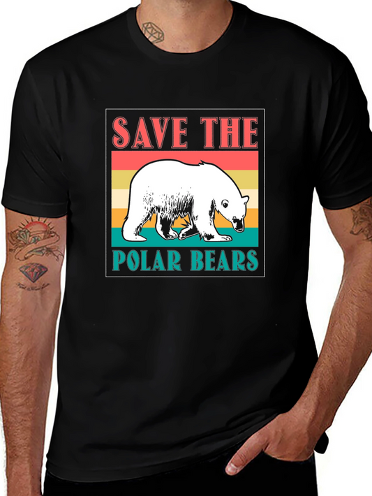 Save the Polar Bears Graphic Tee