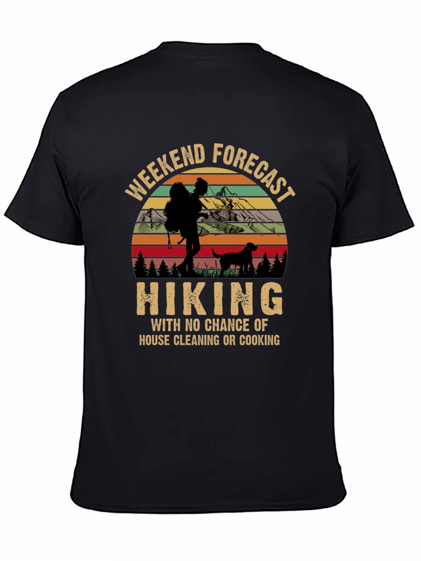 Weekend Hiking Forecast T-Shirt
