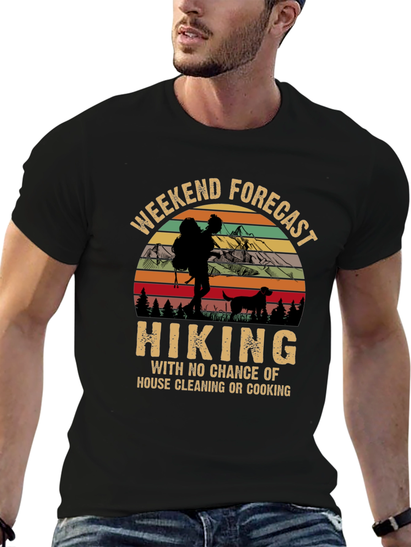 Weekend Hiking Forecast T-Shirt