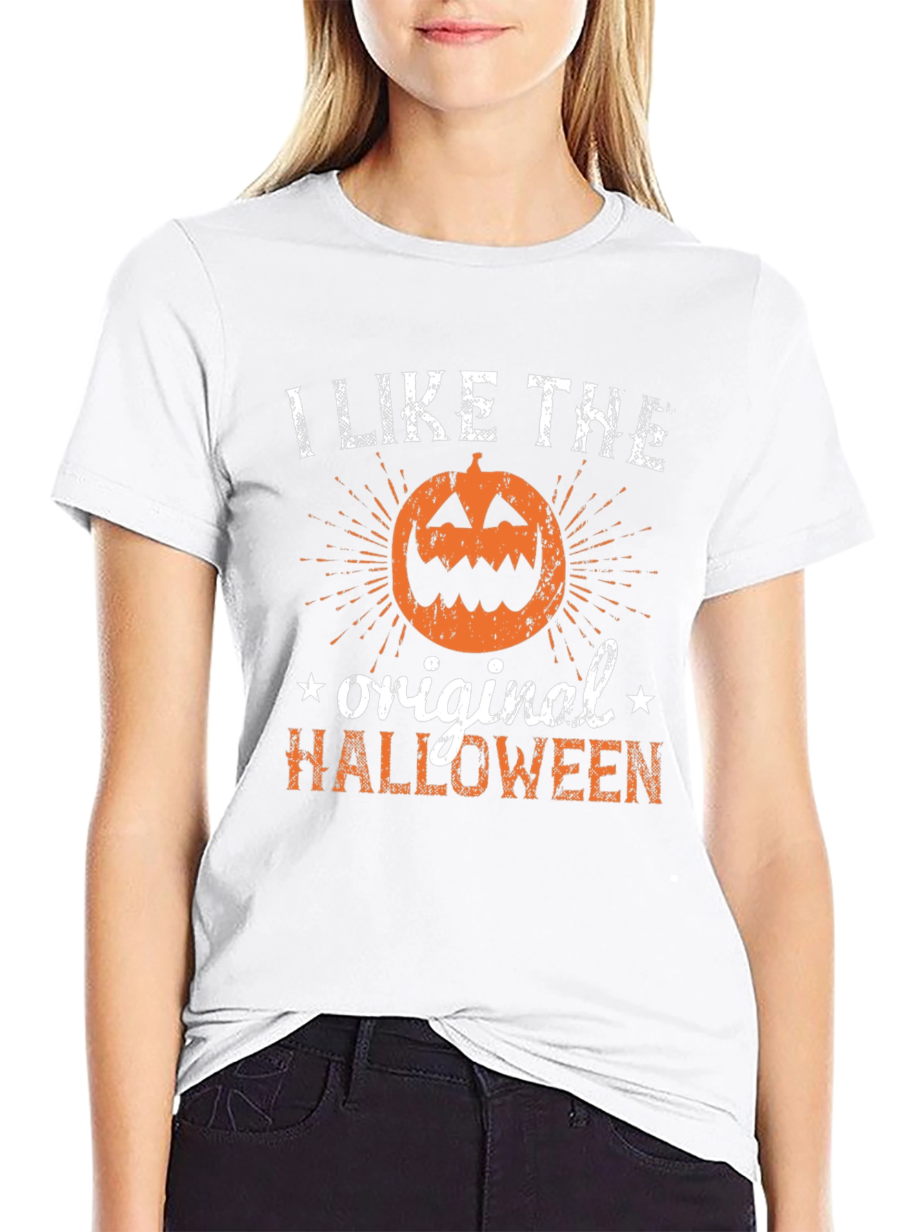 Original Halloween Pumpkin Graphic Tee