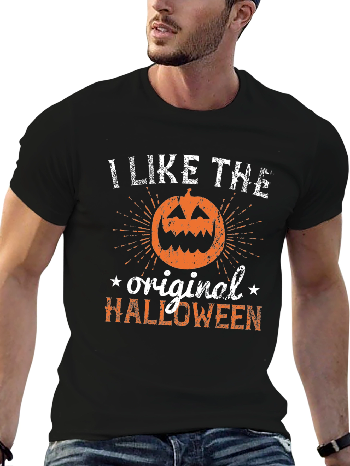 Original Halloween Pumpkin Graphic Tee