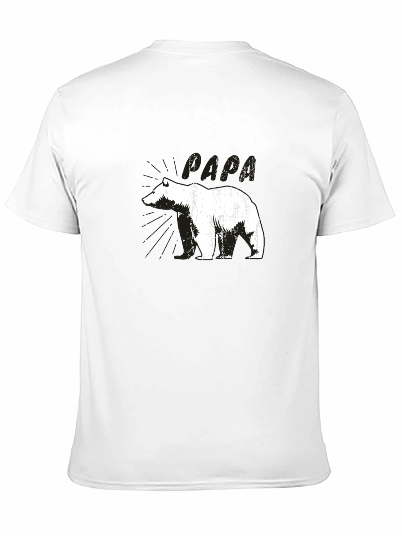 Papa Bear T-Shirt - Dad Gift