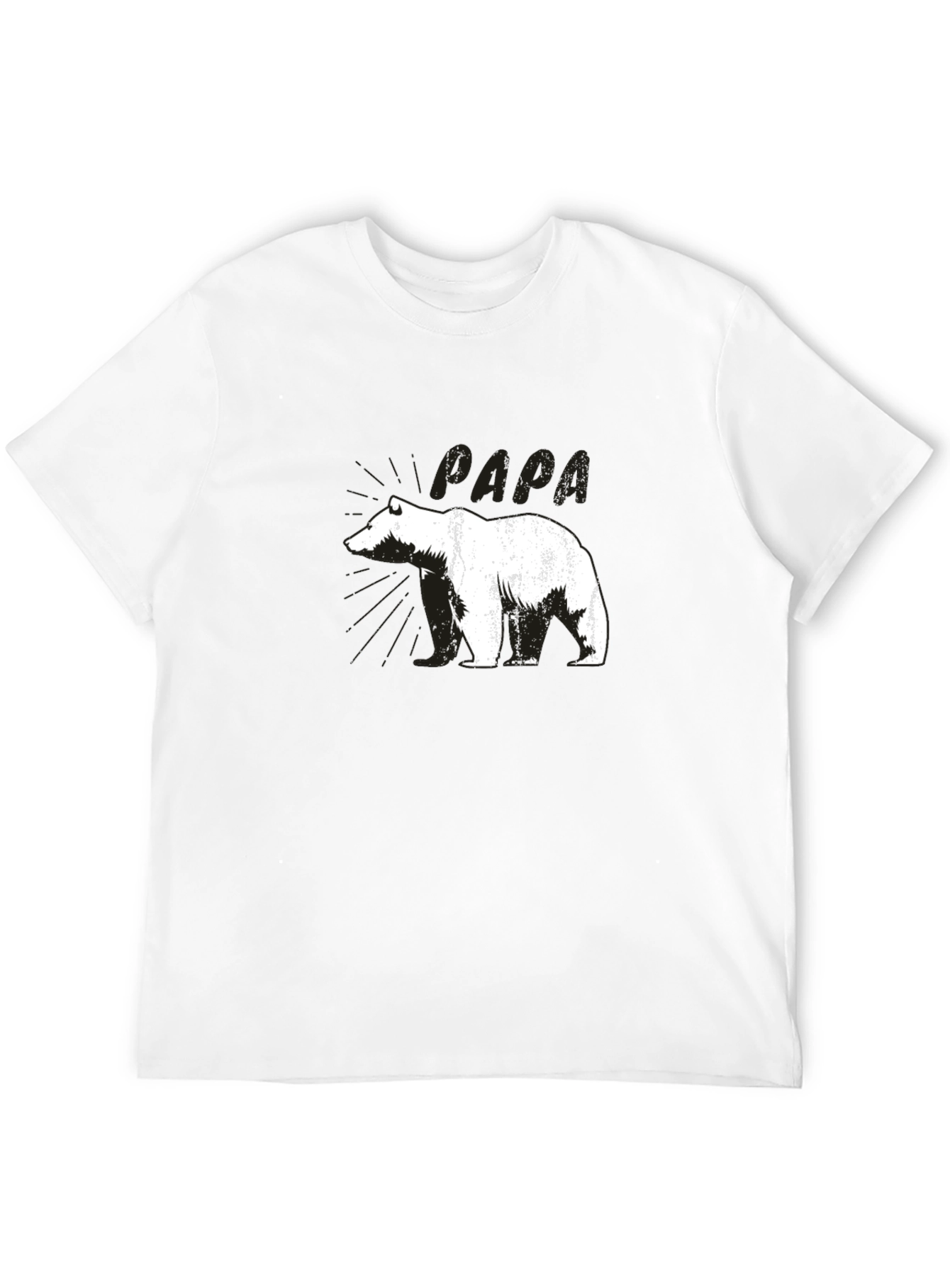 Papa Bear T-Shirt - Dad Gift