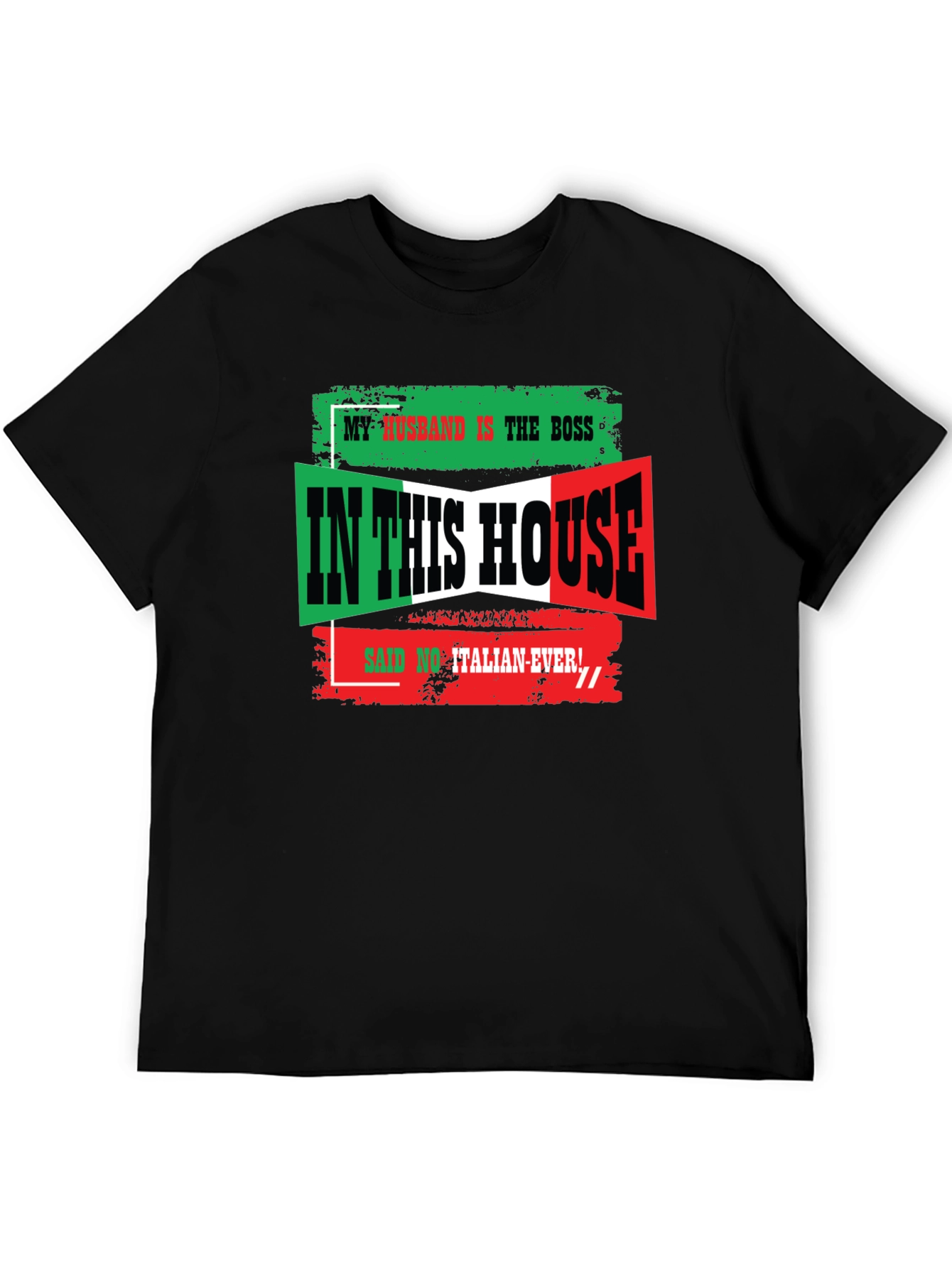 Italian Pride T-Shirt - Boss Husband Design