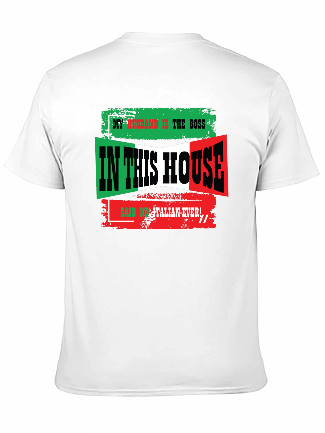 Italian Pride T-Shirt - Boss Husband Design