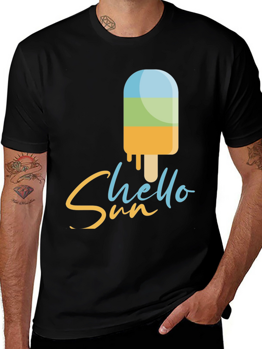 Shello Sun Graphic T-Shirt - Summer Fun Tee
