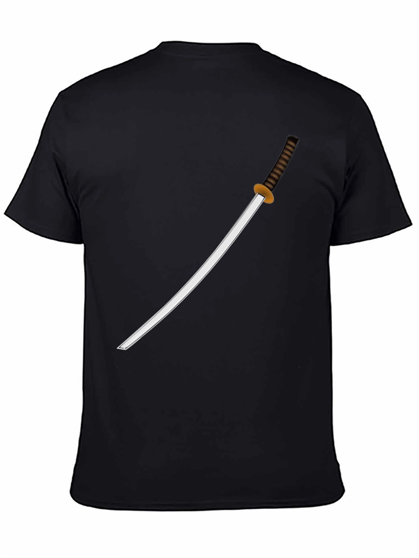 Katana Graphic T-Shirt - Classic Samurai Style