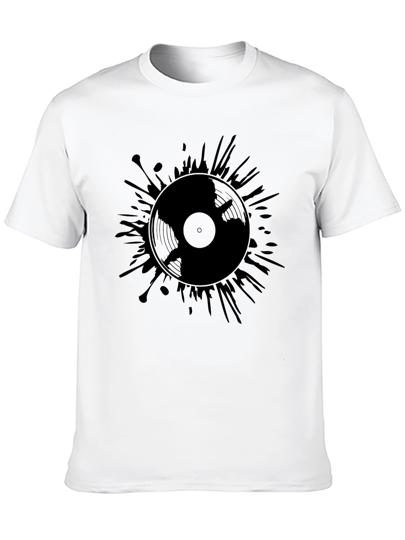 Vinyl Record Graphic T-Shirt