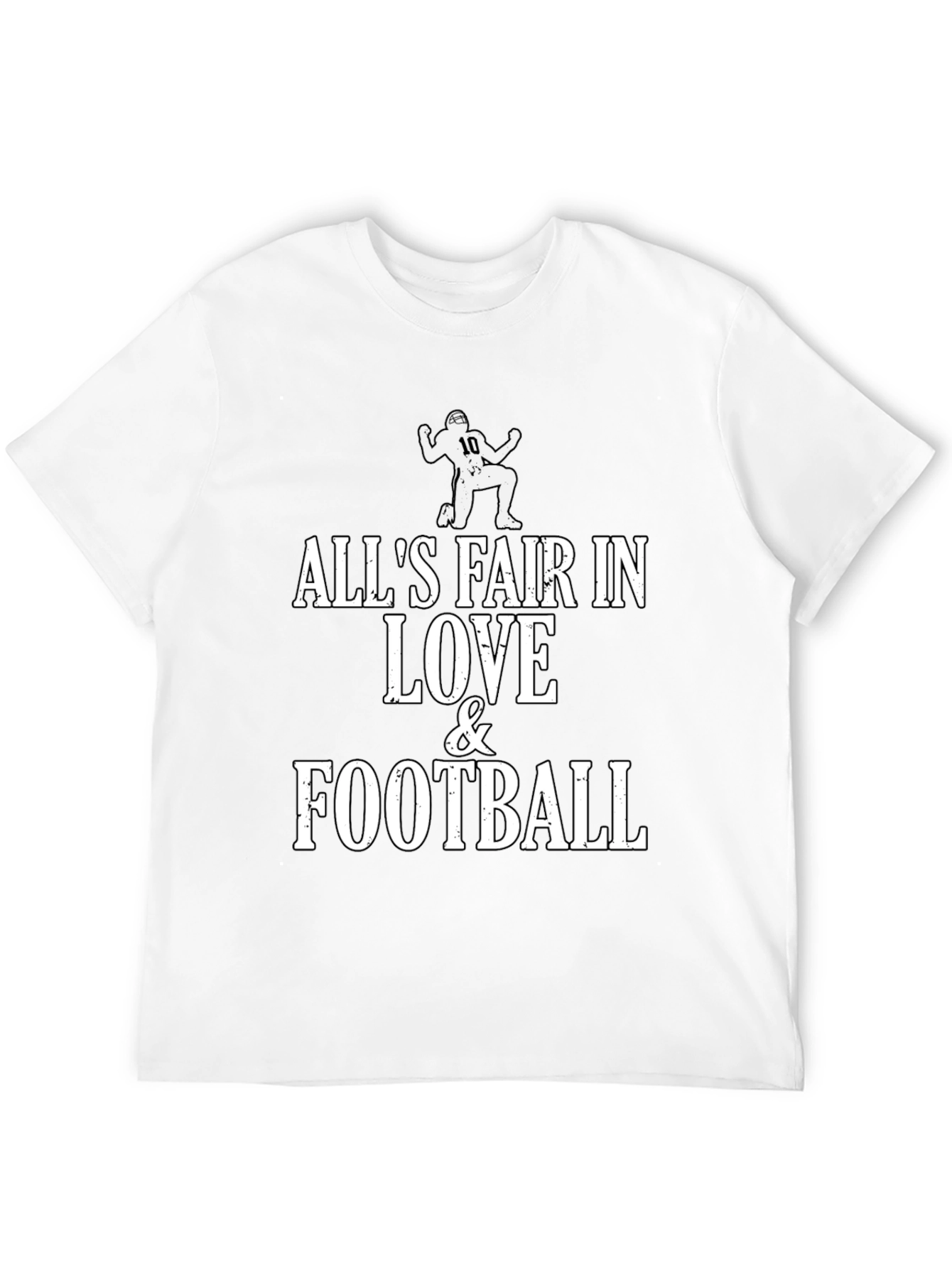 Alls Fair in Love & Football Graphic Tee