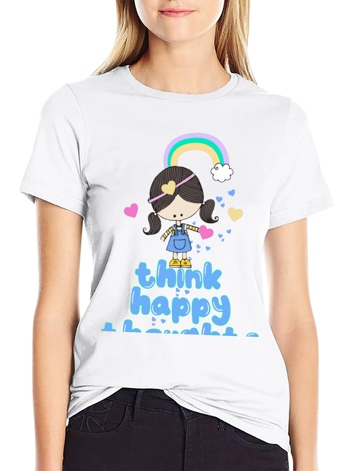 Think Happy Thoughts Graphic Tee