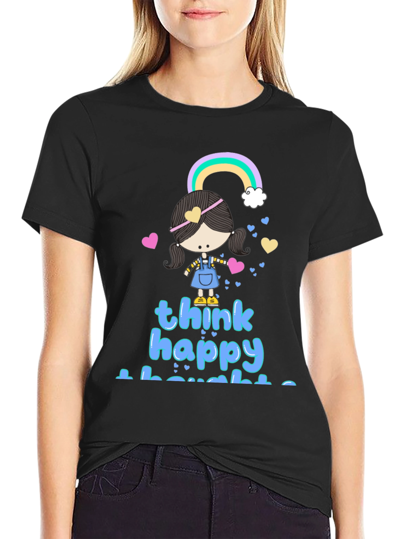 Think Happy Thoughts Graphic Tee