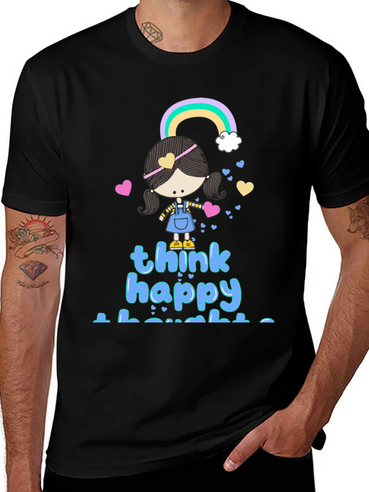 Think Happy Thoughts Graphic Tee