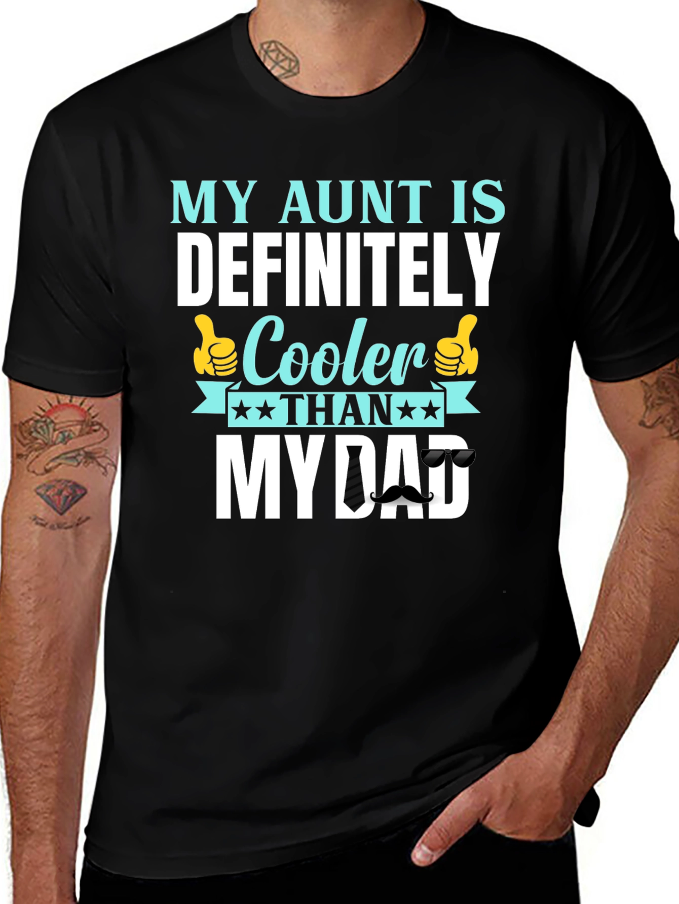 My Aunt is Cooler Than My Dad T-Shirt
