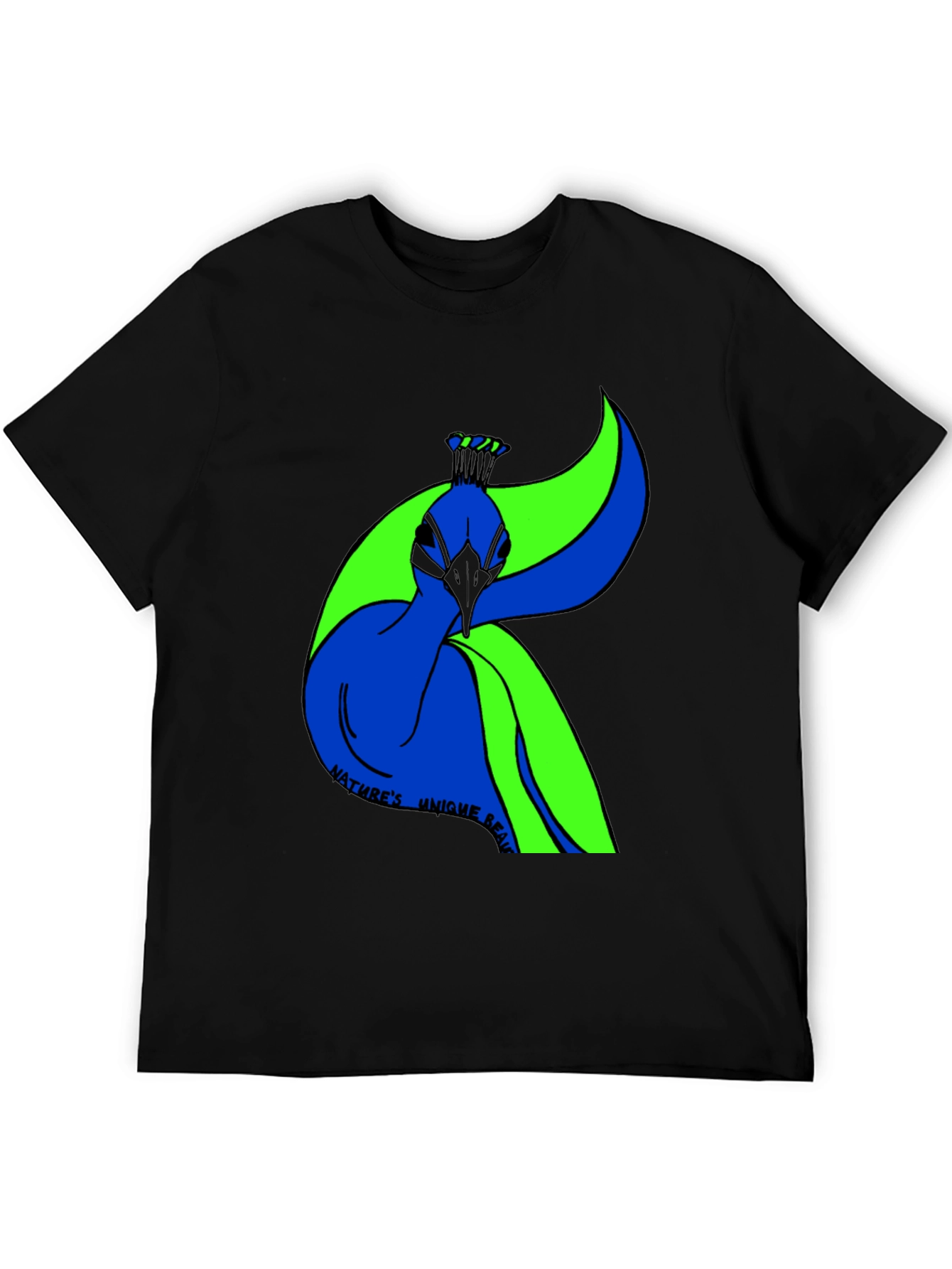 Natures Beauty Peacock Graphic Tee