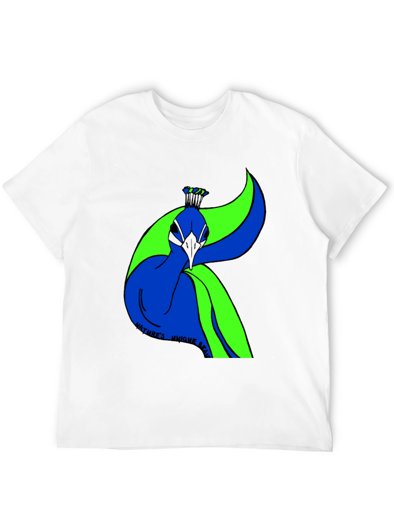 Natures Beauty Peacock Graphic Tee