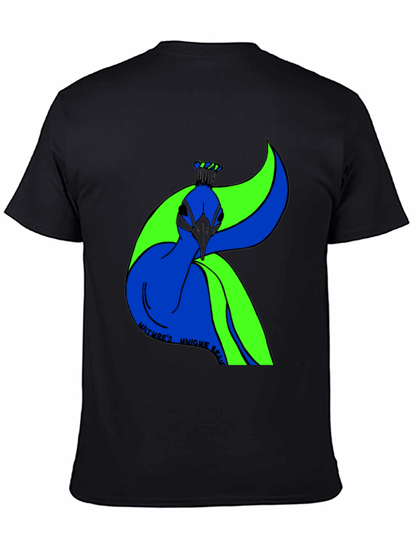 Natures Beauty Peacock Graphic Tee