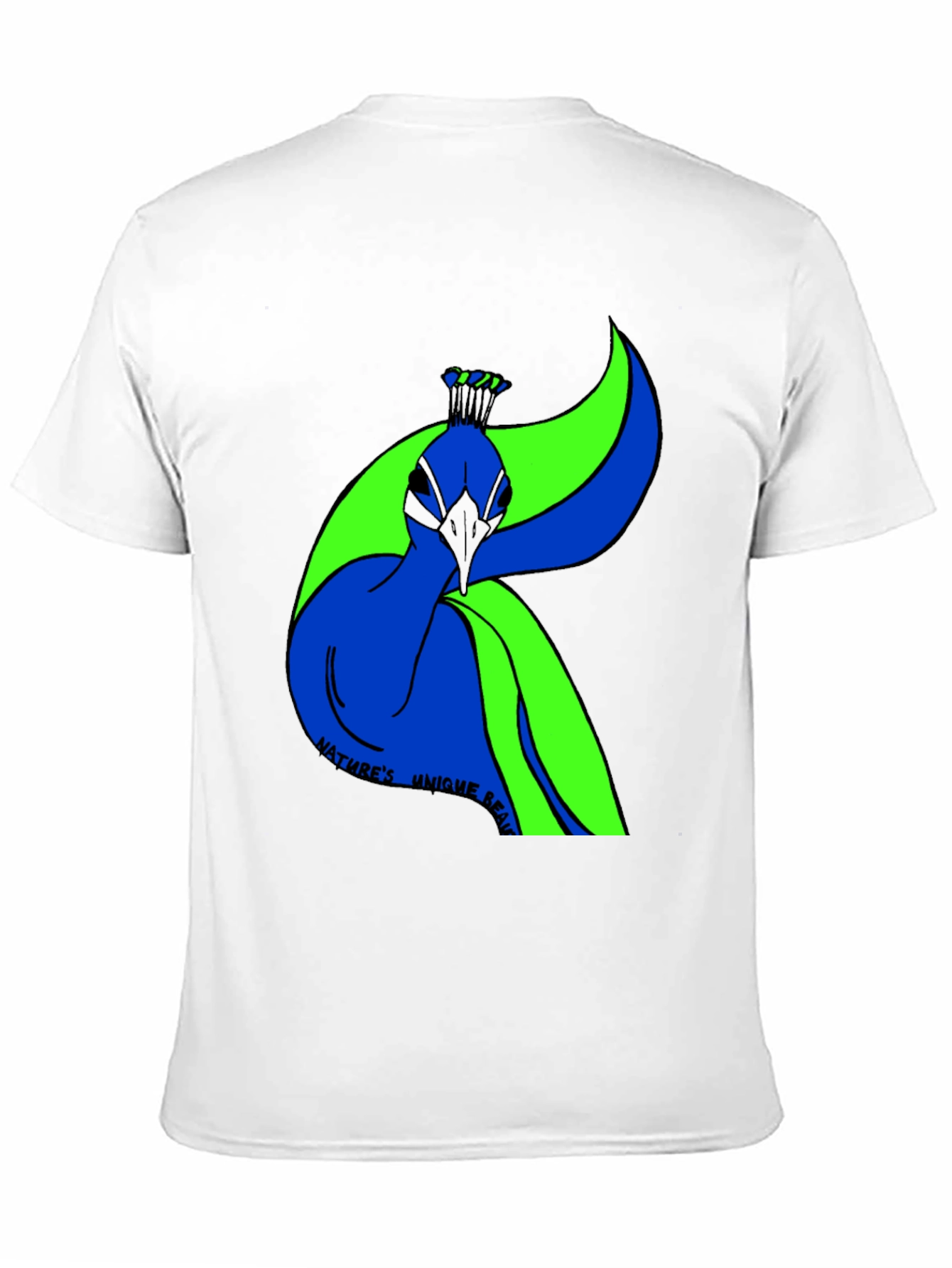 Natures Beauty Peacock Graphic Tee