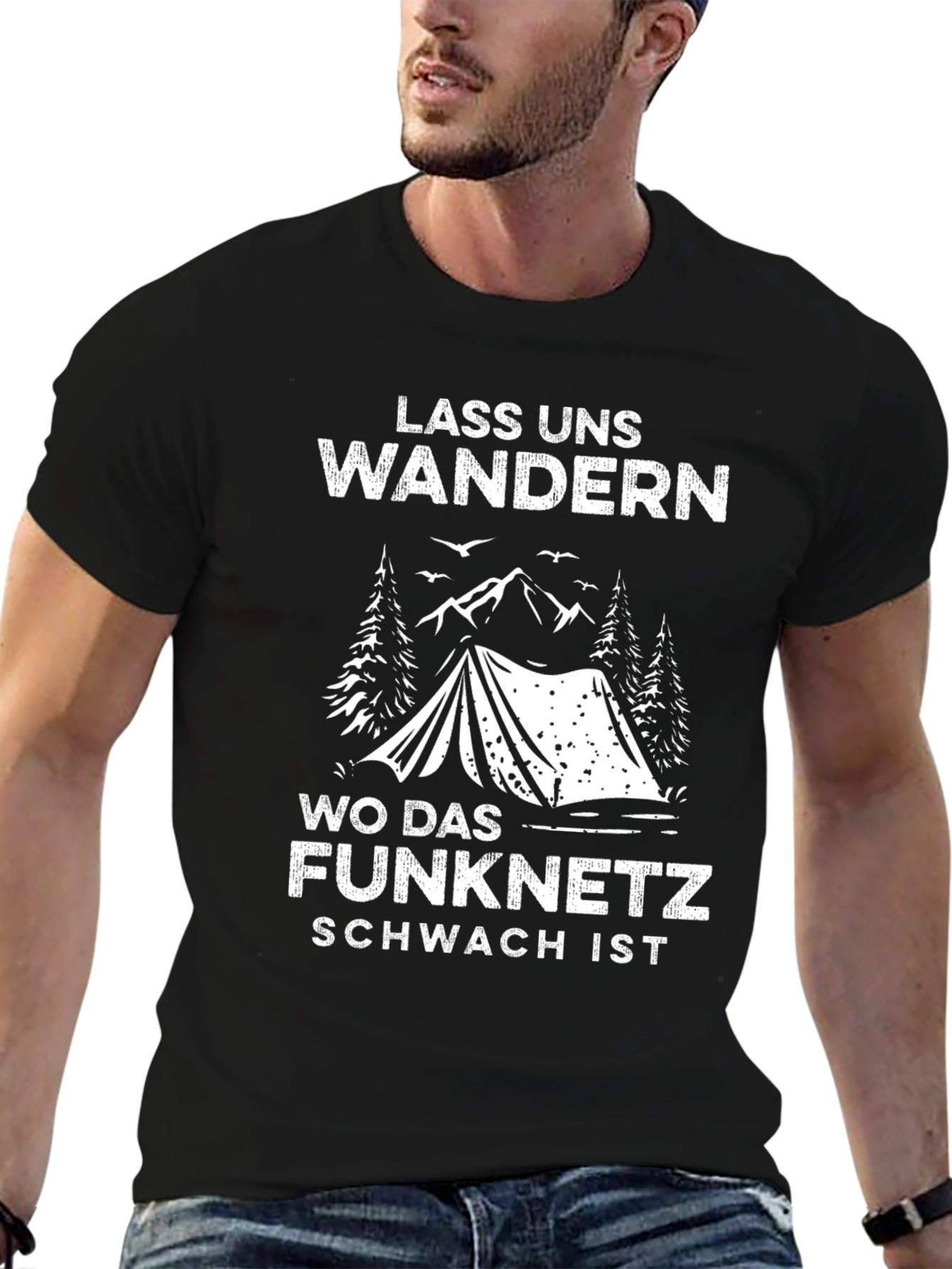 Lass Uns Wandern Graphic Tee - Adventure Ready