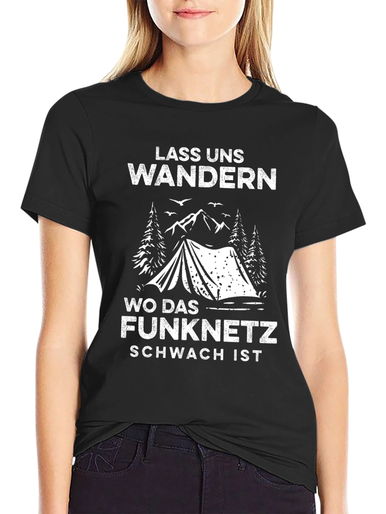 Lass Uns Wandern Graphic Tee - Adventure Ready
