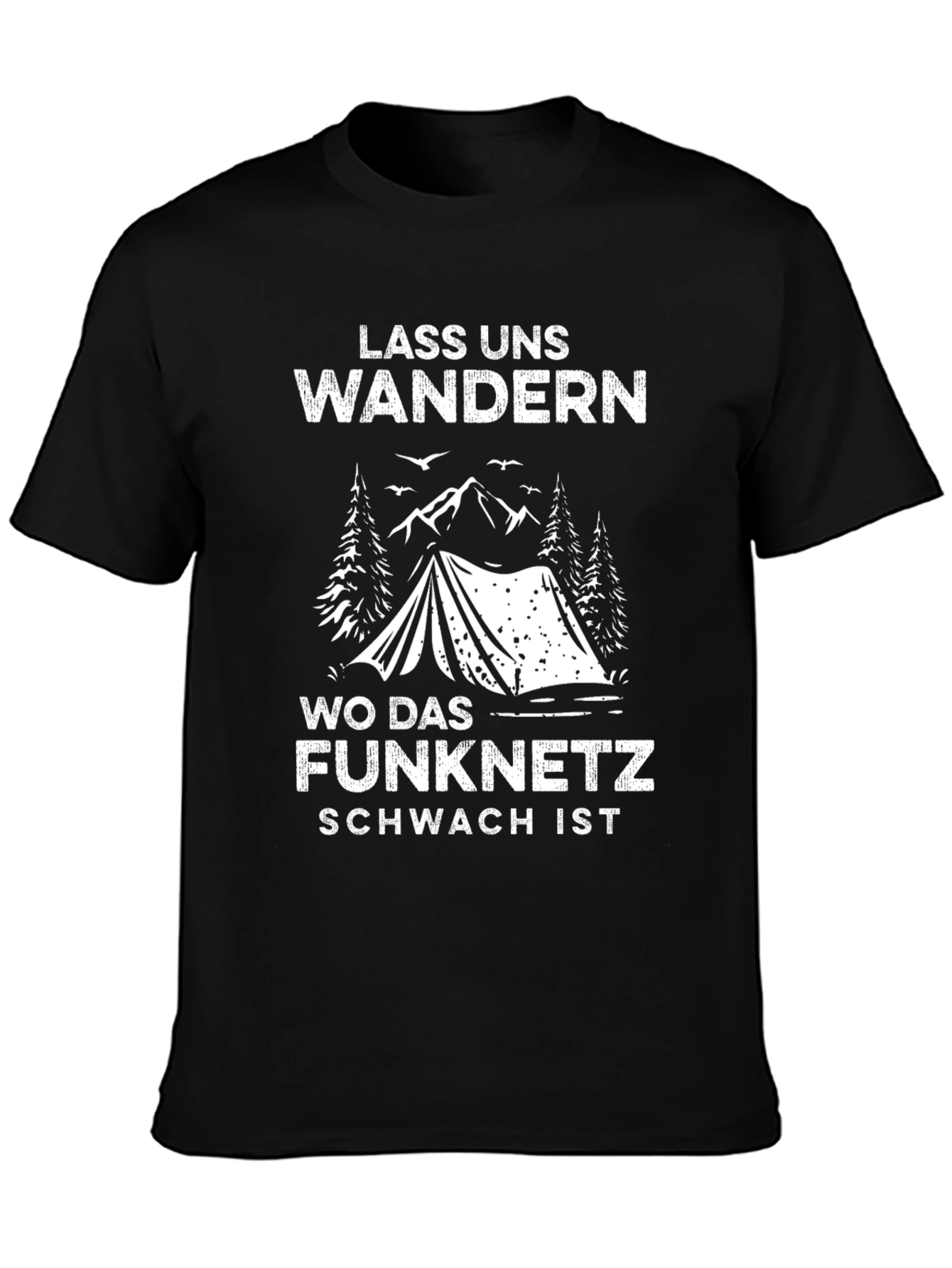 Lass Uns Wandern Graphic Tee - Adventure Ready