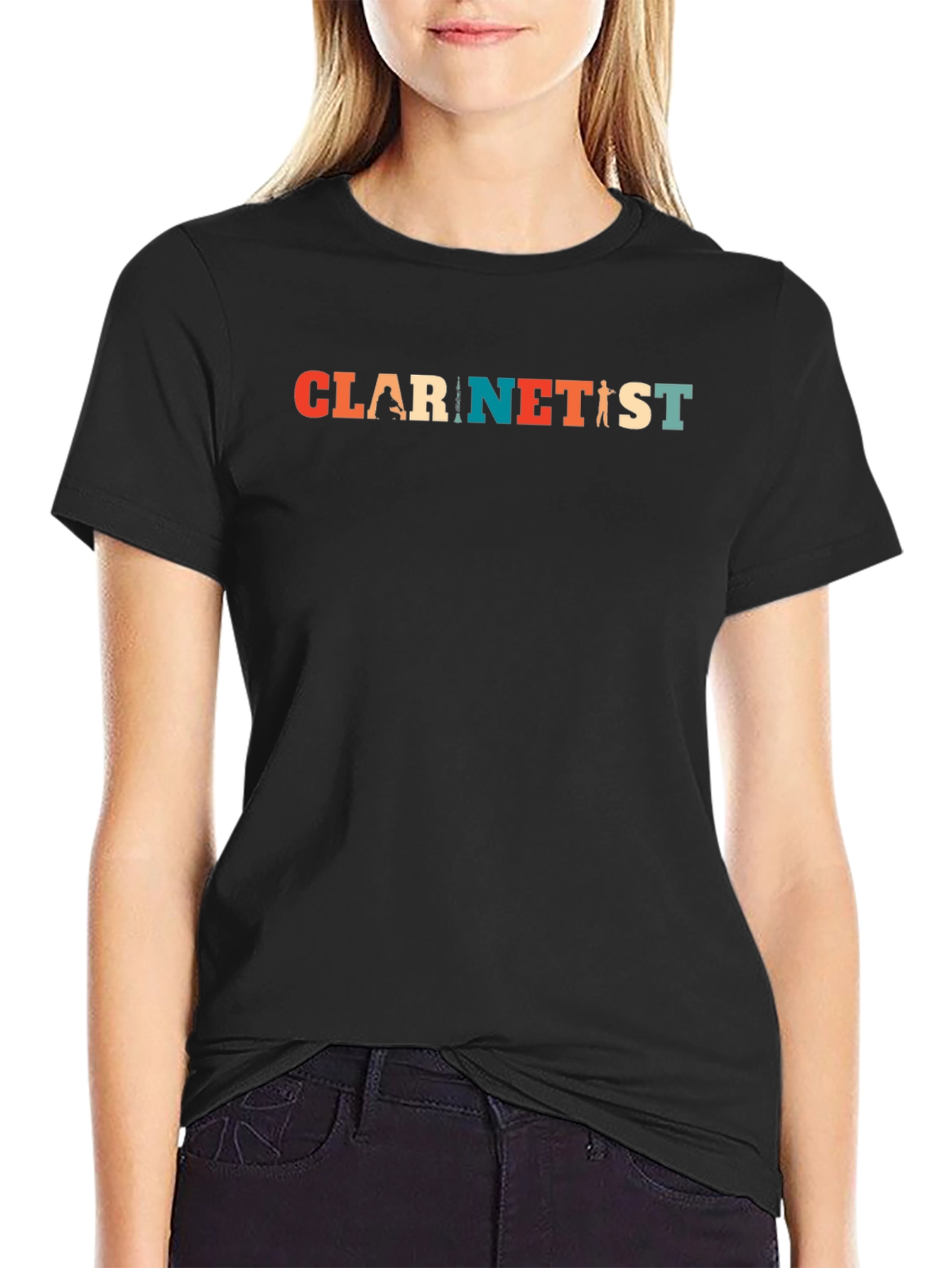 Retro Clarinetist T-Shirt - Musician Gift