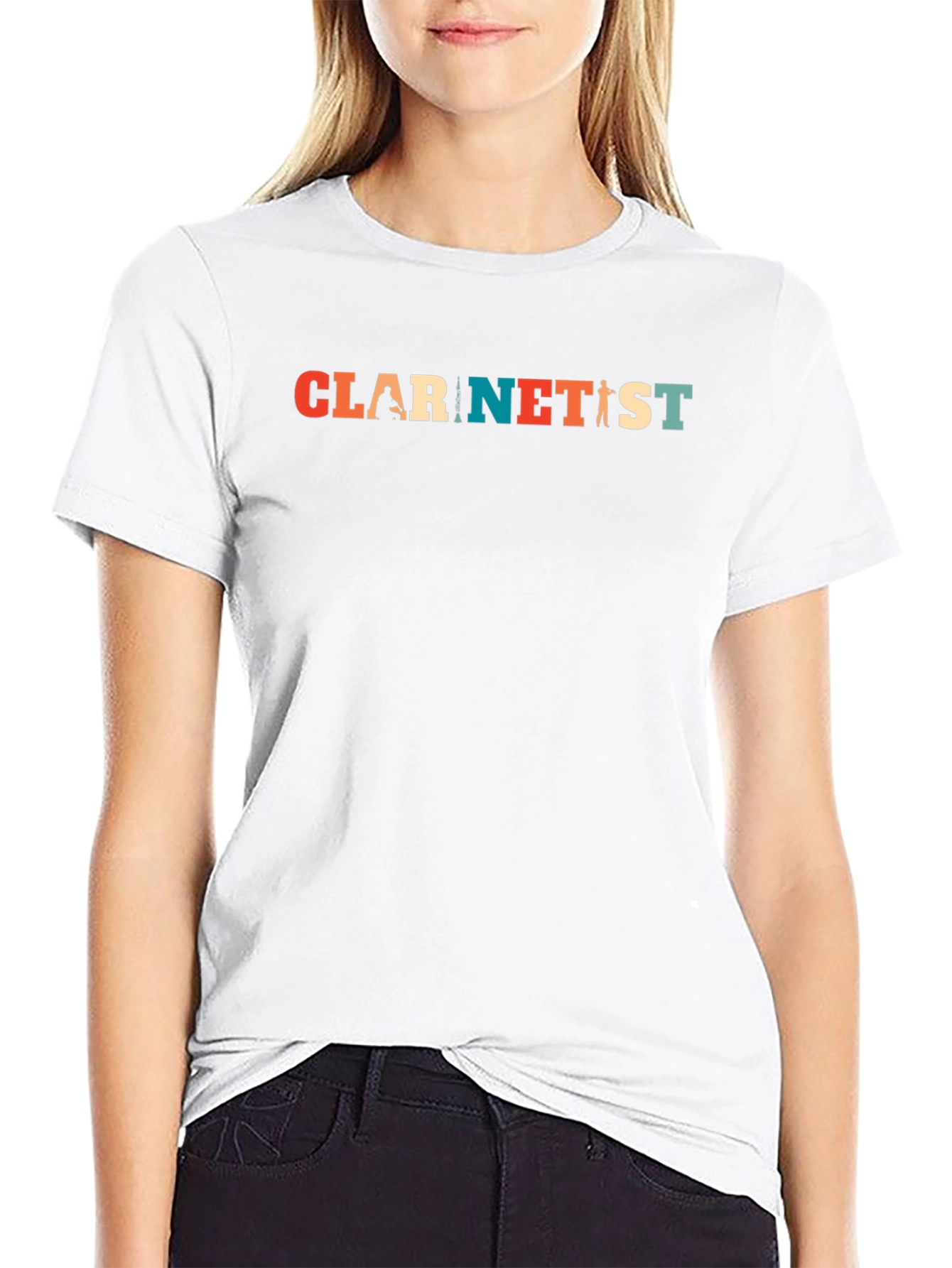 Retro Clarinetist T-Shirt - Musician Gift