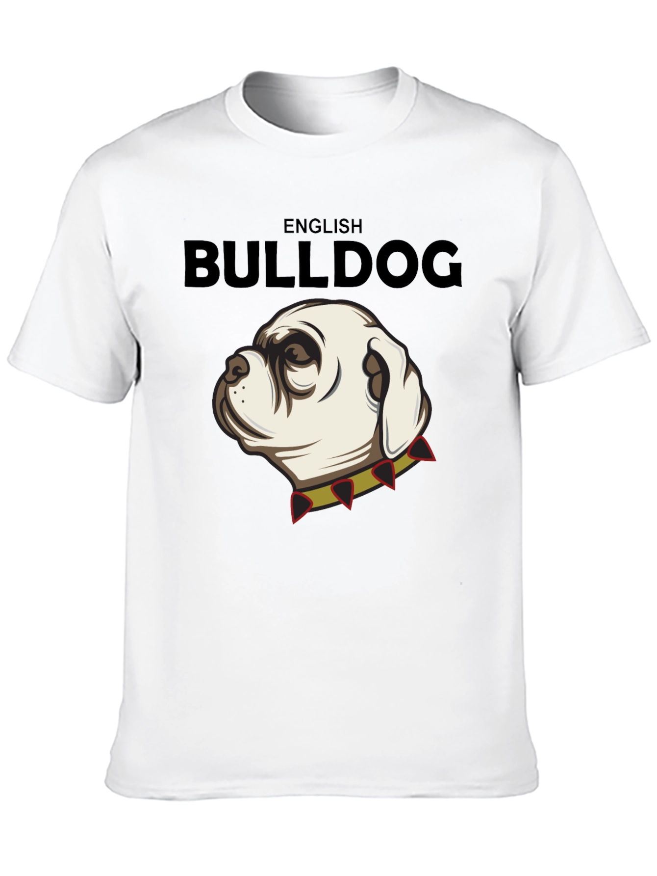 English Bulldog Cartoon T-Shirt – Cute Dog Lover Tee