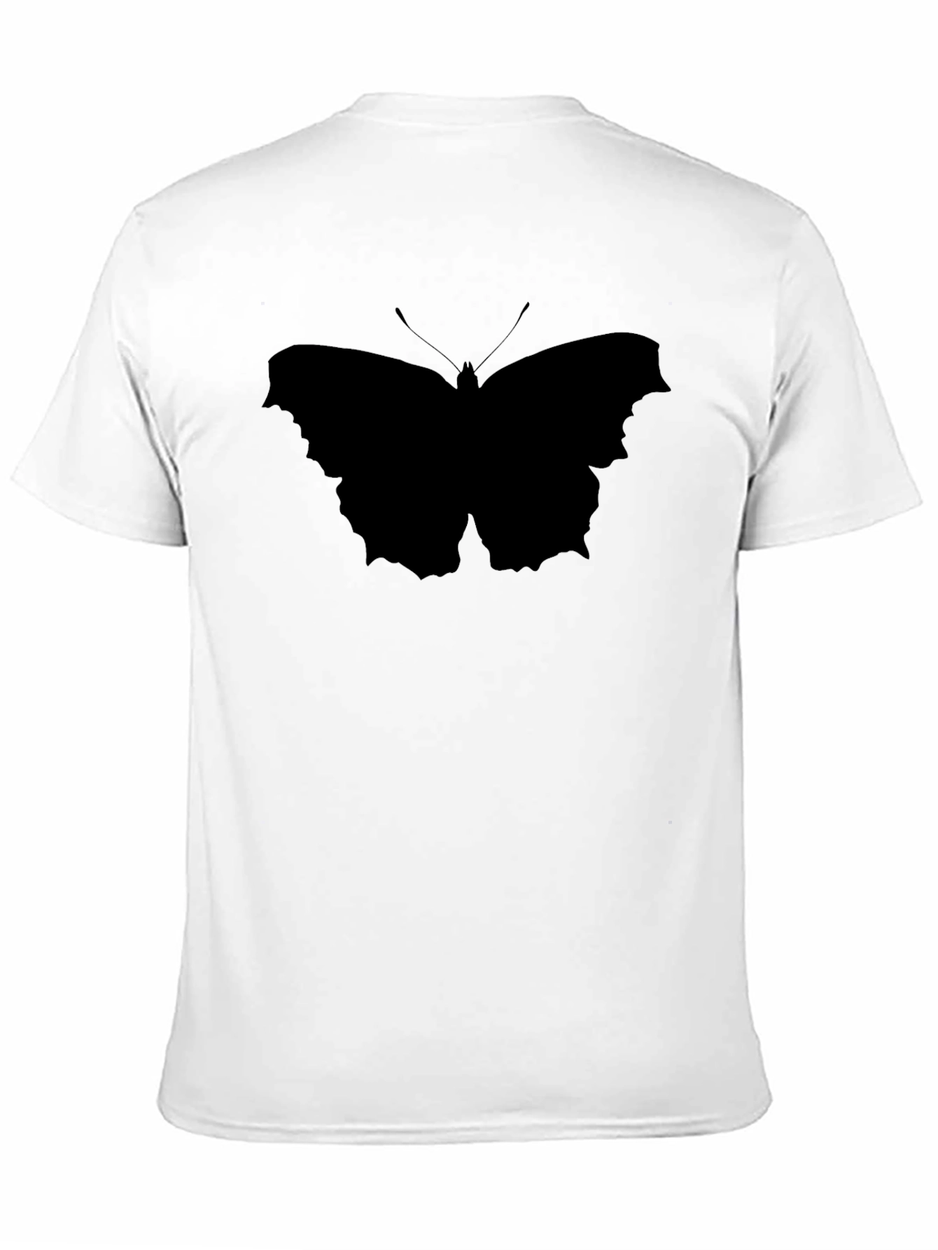 Black Butterfly Graphic Tee - Stylish Mens T-Shirt