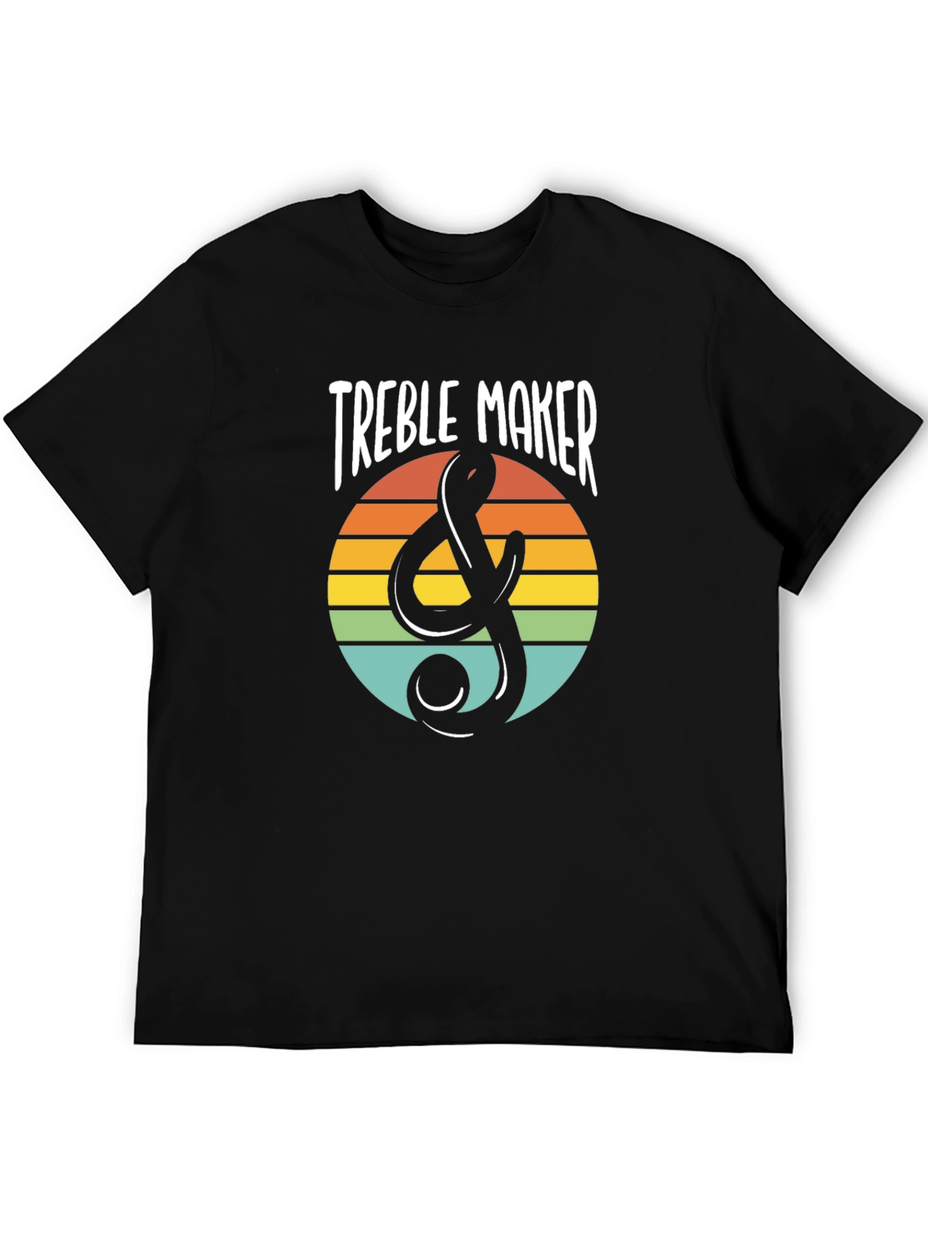Treble Maker Retro Style Music T-Shirt