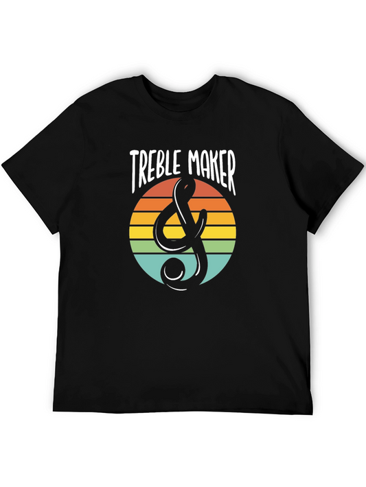 Treble Maker Retro Style Music T-Shirt