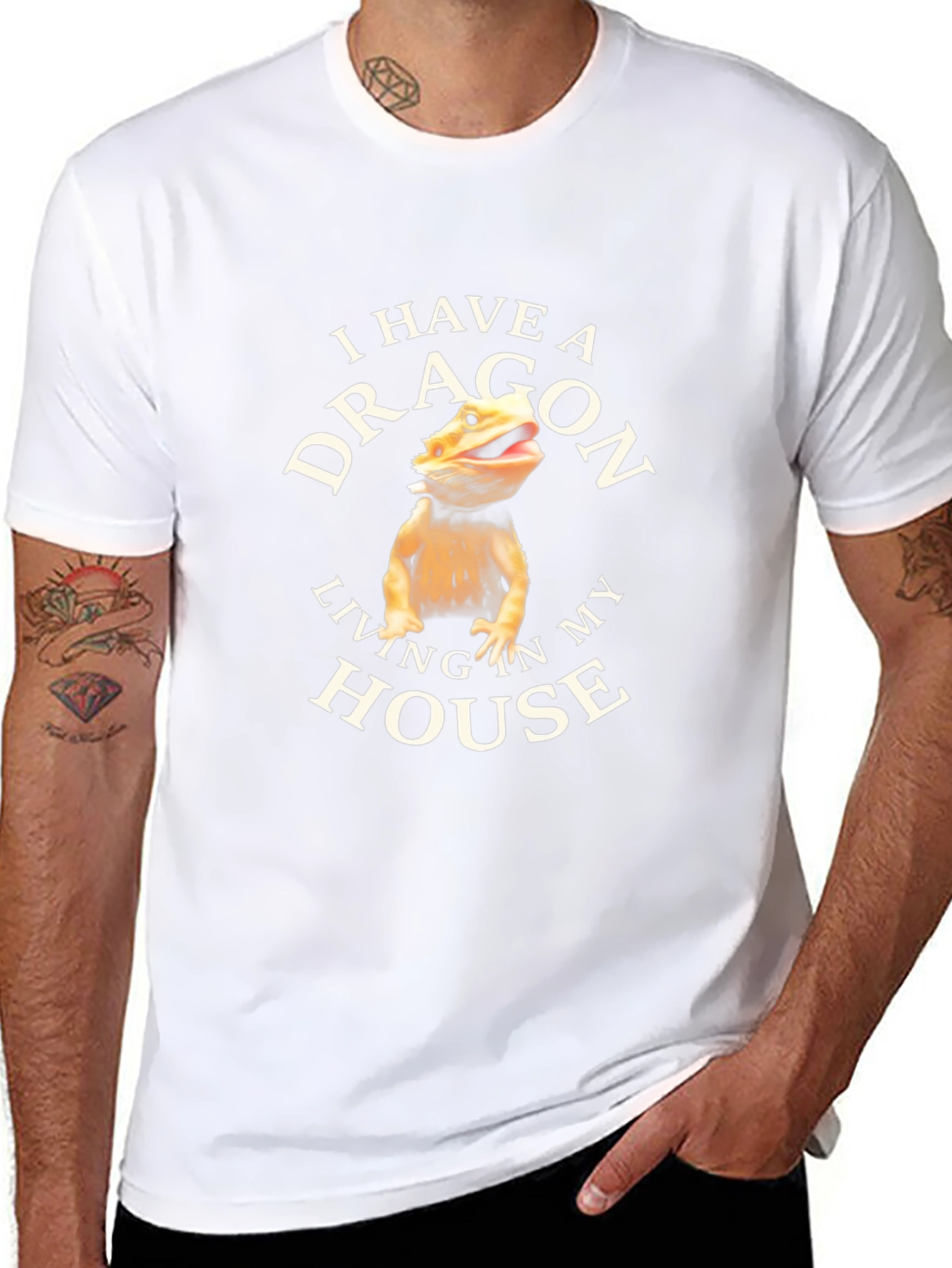 I Have A Dragon Living In My House T-Shirt