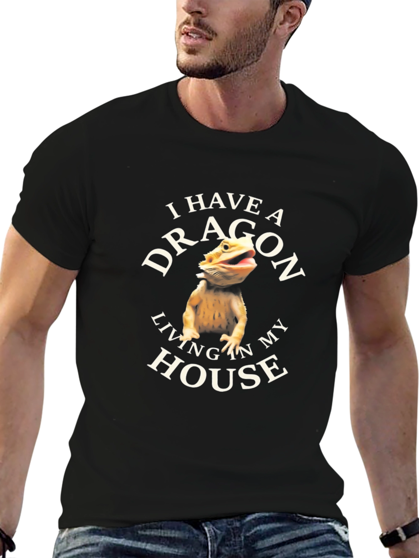 I Have A Dragon Living In My House T-Shirt