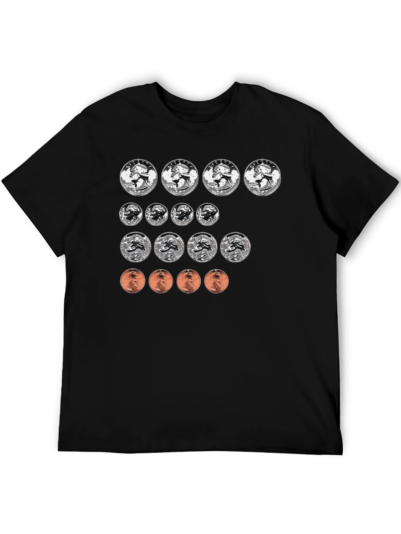 Coin Collector T-Shirt - Funny Money Design