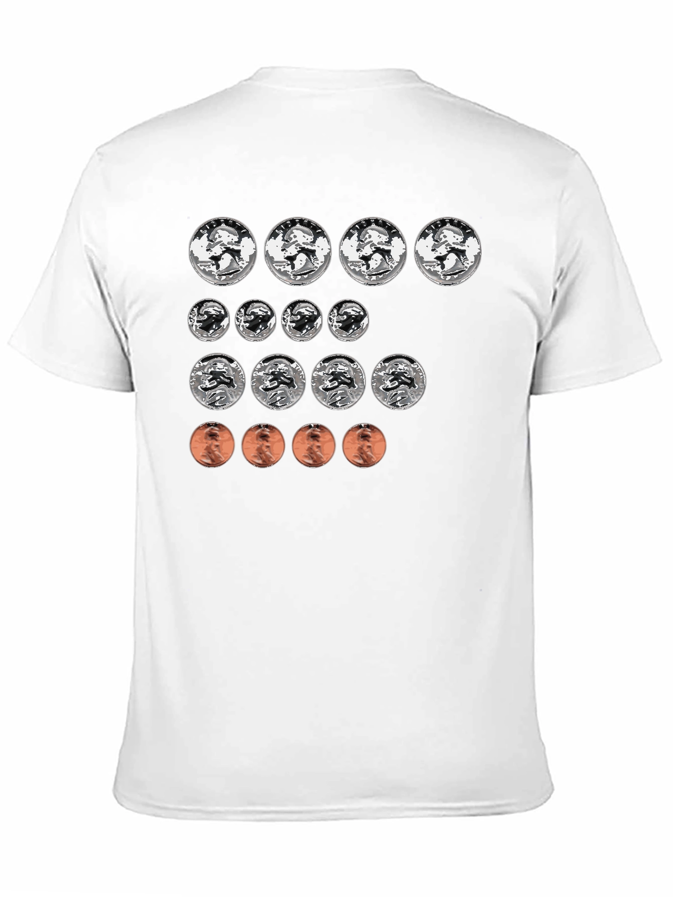 Coin Collector T-Shirt - Funny Money Design