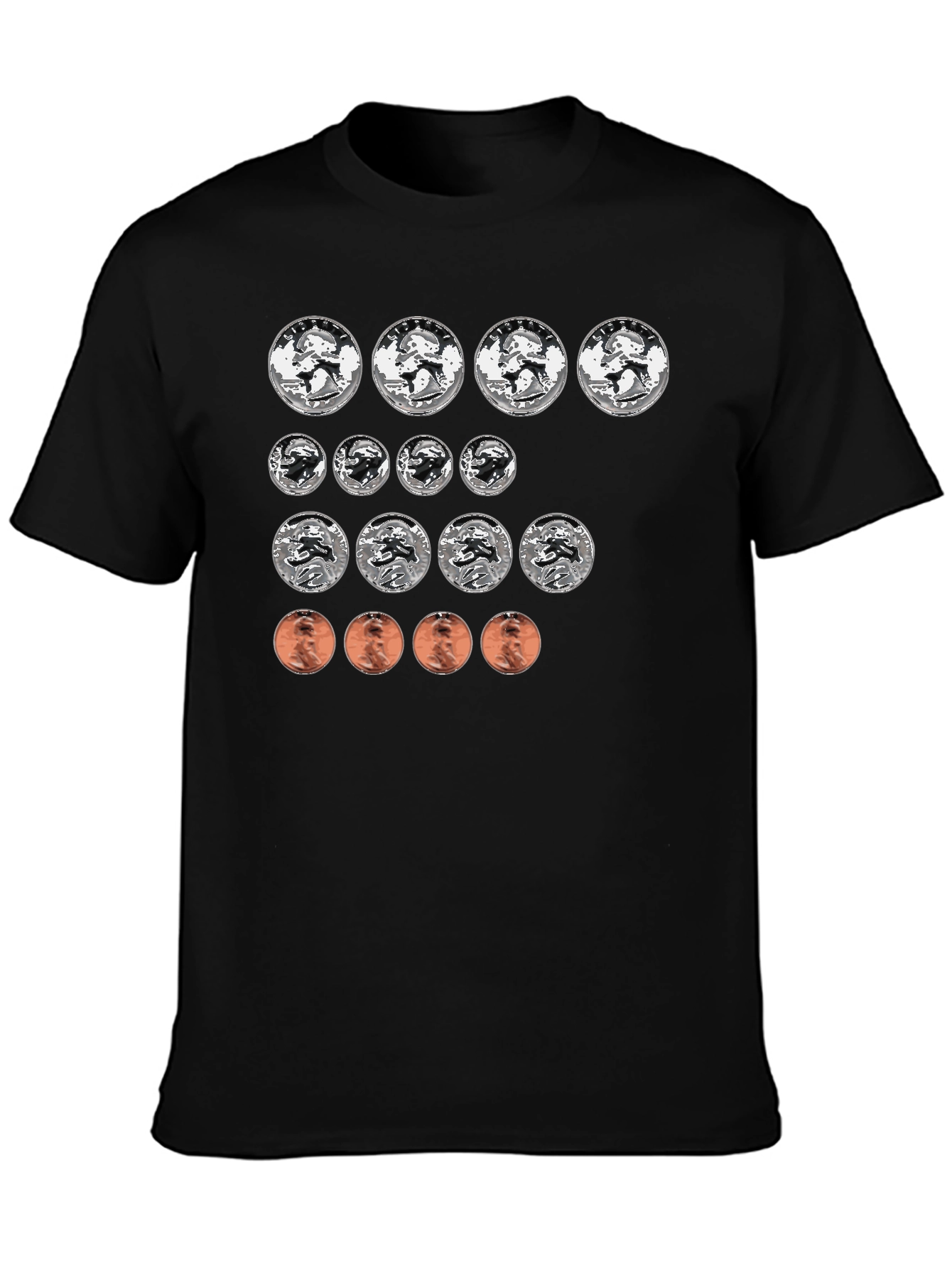 Coin Collector T-Shirt - Funny Money Design