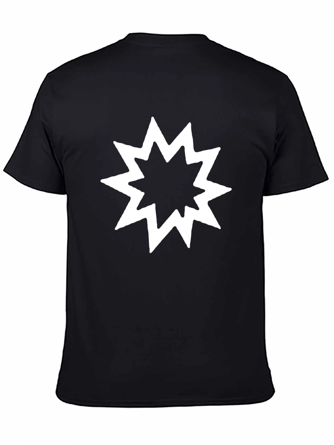 Starburst Graphic Black T-Shirt