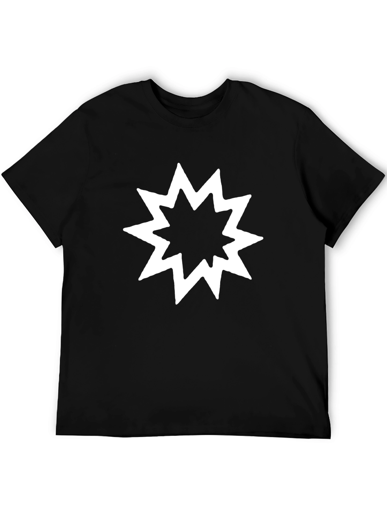Starburst Graphic Black T-Shirt