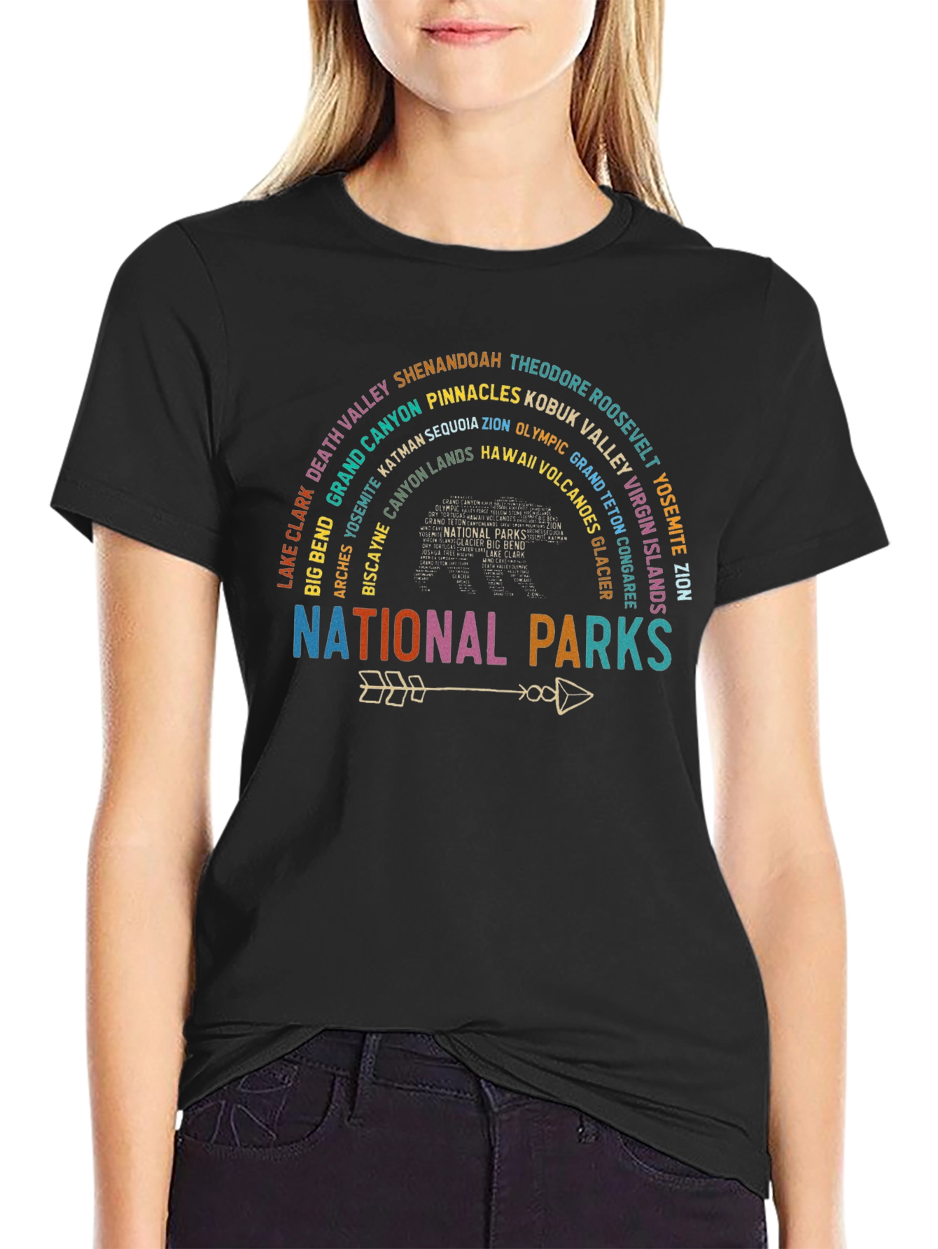National Parks Graphic Tee - Explore Americas Treasures